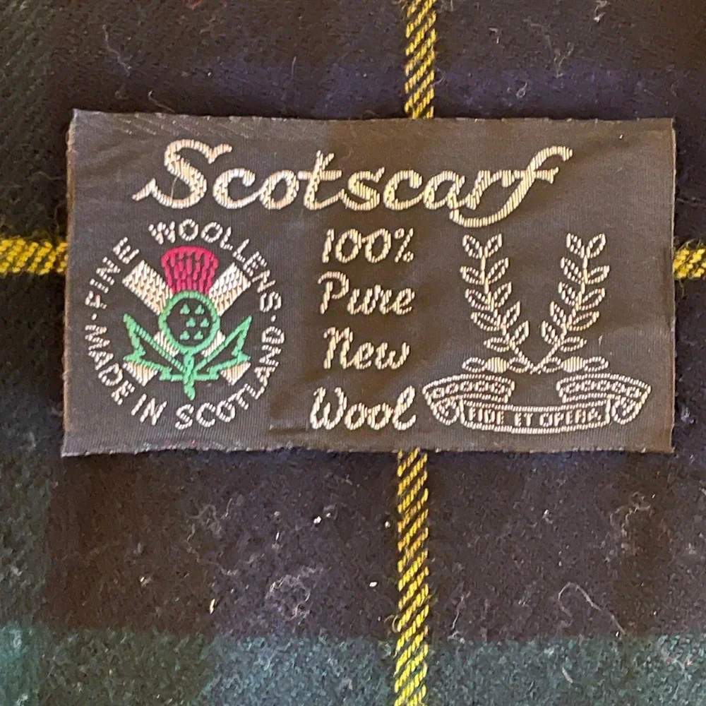 Scotscarf 100% Pure‎ New Wool Tartan Plaid Scarf Made in Scotland